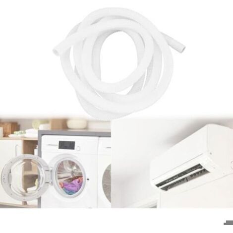 Kit de vidange pour climatiseurs, tuyau de vidange universel, tuyau de vidange pour machines à laver, tuyau d'évacuation des co (1/5)