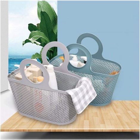 Panier de Rangement - Plastique Pliable - Pour Cuisine et Salle de Bain - 1 Unité (1/4)