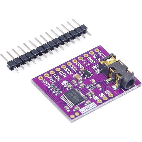 PCM5102A Convertitore digitale-analogico PLL Modulo audio stereo DAC Scheda audio Jack stereo da 3,5 mm Modulo audio digitale a 24 bit per Raspberry Pi (1/5)