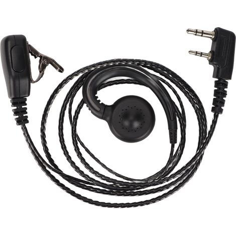 Écouteur Radio avec Boucle d'Oreille en Forme G pour Talkie-Walkie Baofeng Kenwood Wouxun TYT (1/5)