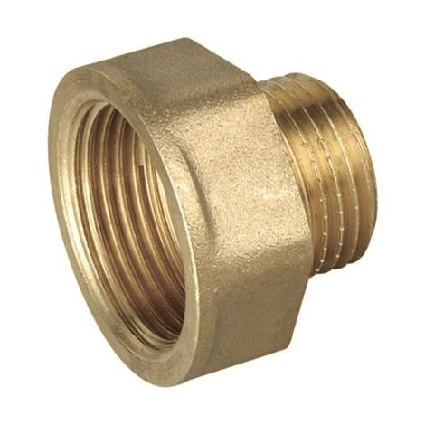Prolugna ridotta f m in ottone giallo 1" 1/4 x 1" rinaldi e pettinaroli