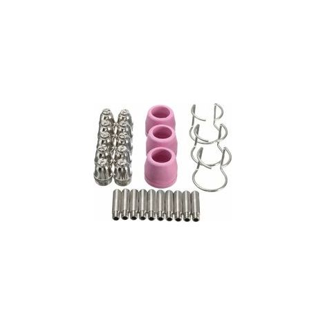 Plasma Cutter 26Pcs Consumables Kit Sg-55 Ag-60 Wsd-60P Coupe Torch Tip Buse (1/5)