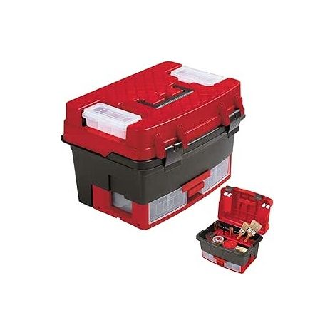SODIFER PORTAUTENSILI CADDY BOX COLORE NERO 460X325X290 MM