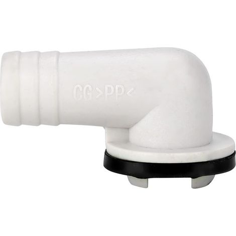 Tuyau Évacuation Condensat Clim, Connecteur Tuyau De Vidange Clim,Adaptateur De Tuyau De Vidange AC, Connecteur de Tuyau Vidange pour Climatiseur Angle Droit Outil de Drainage de Climatisation (1/5)