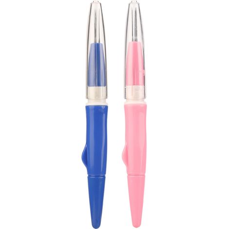 Felting Needles 3 Fine Needles Ergonomic Handle Plastic Metal DIY Tufting Tool for Delicate Projects (1/5)