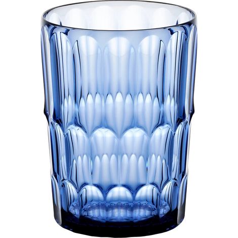 GUZZINI Bicchiere Alto Decoro 2 Vanity Bio-Based Blu