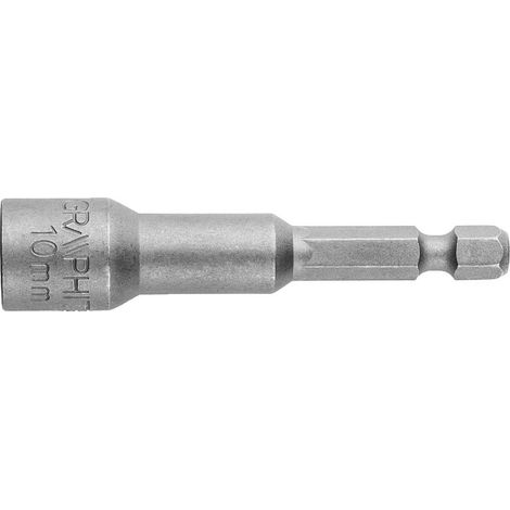 1/4" Magnet Bithalter 65 mm mit Sechskantkopf 10 mm (1/2)
