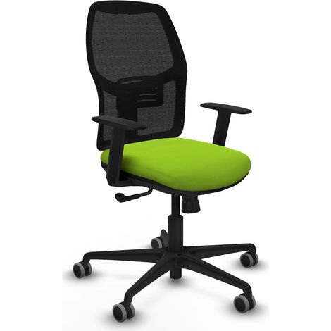Chaise de bureau piqueras y crespo Alfera noir mousse haute densité (1/2)