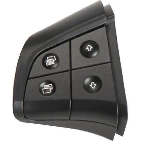 Steering Wheel Control Buttons Replacement for Mercedes Benz W164 W245 W251 GL350 ML350 R280 B180 B200 B300 ML GL BR Class(Black left 4 key)