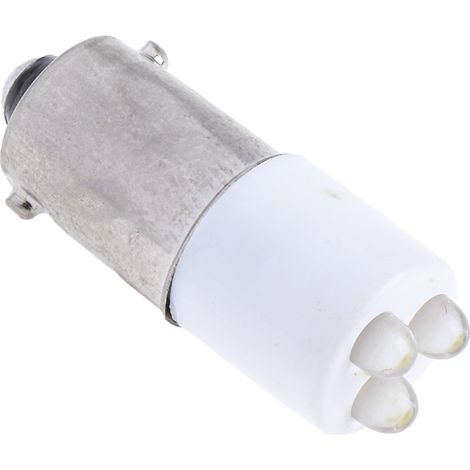 Voyant Blanc RS PRO, dia. 25 x 10mm, 130V c.a. ( Prix pour 1 )