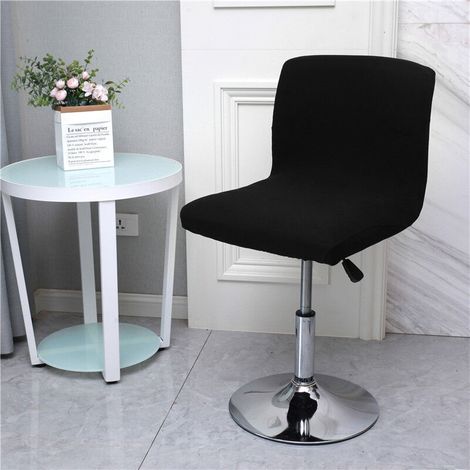 Protecteur de siège de chaise de salle à manger noir, lot de 2 (1/5)