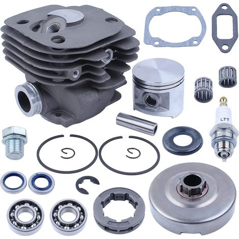 Kit de pignon de piston cylindrique pour tronçonneuse Jonsered 2071, Cs 2171 503939372 (1/5)