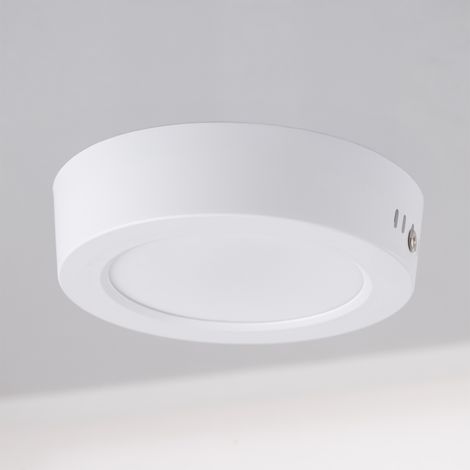 LED-Oberflächen-Deckenleuchte 100Lm/W 6W 600Lm 4000ºK IP20 [HO-PLC-6W-600LM-W]