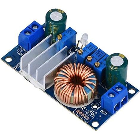 Controlador de panel solar 5A CC/CV Módulo de carga MPPT de alta eficacia con indicador de carga (1/5)