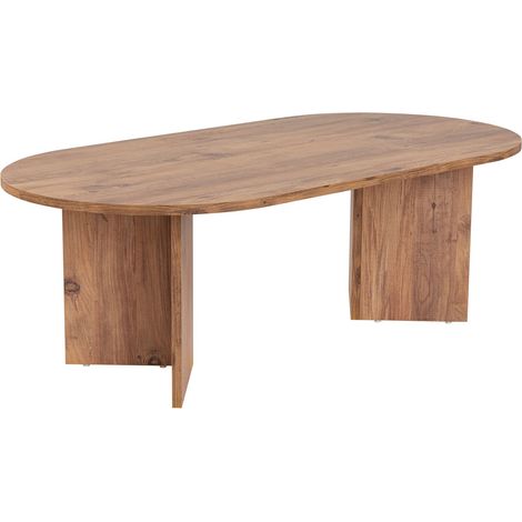Tavolino da caffè in legno "Sabbia" - 60 x 119 x 40 cm - Pino atlantico