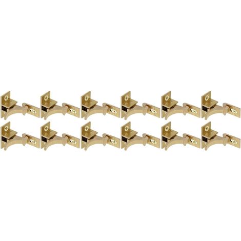 Lot de 12 loquets placard robustes à coude pour camping (1/5)