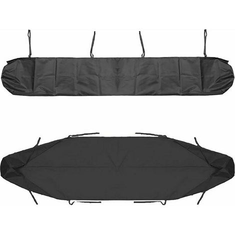 Terrassen-Aufbewahrungsabdeckung, Markise/Unterstand/Pavillon – wasserdicht, staubdicht, Schneeschutz gegen den Winter, Gartenmarkise (schwarz, 3 m) (1/4)
