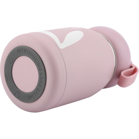 Tasse isotherme en acier inoxydable avec motif lapin mignon (rose) (1/5)