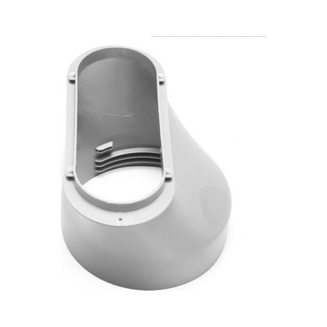 Abluftschlauchadapter – für tragbare Klimaanlagenschläuche, Schnittstelle mit flachem Mund – einfach zu bedienen – 130 mm