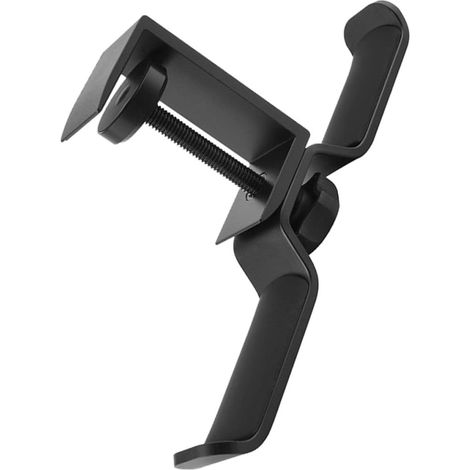 Support pour Casque Double en Métal Noir Support de Bureau Pivotant 360° (1/5)