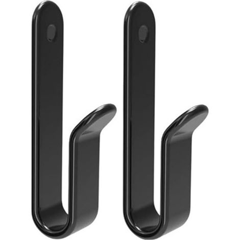 2 Supports Muraux Horizontaux pour Snowboard, Clips de Mural, Présentoir de Rangement pour Planche de Ski (1/5)