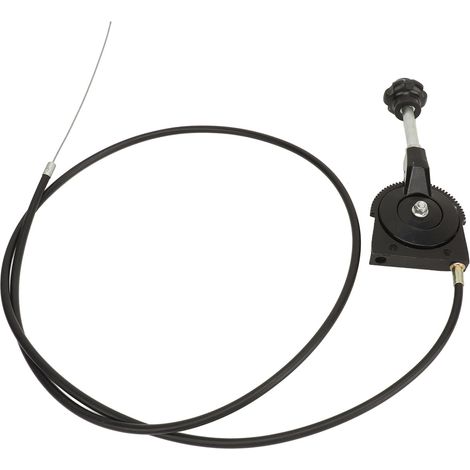 Levier de frein avec câble de 1,5 m, poignée de frein à main universelle pour kart, quad, moto, tricycle et véhicule électrique (1/5)