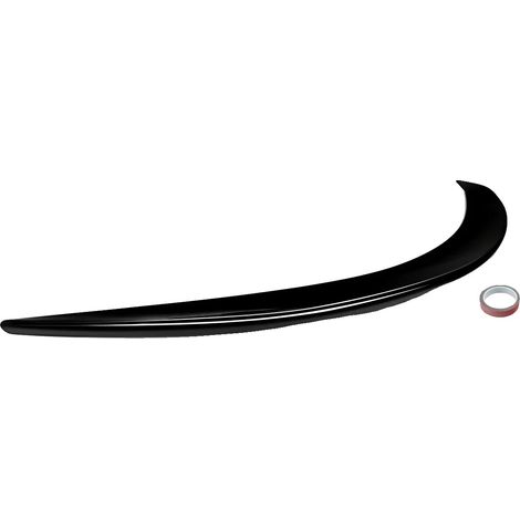 Spoiler, glänzend schwarz lackiert, aerodynamisches Design, glänzend schwarz (1/2)