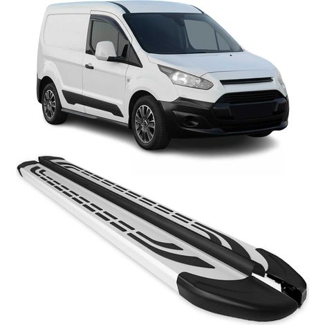 Marchepieds Latéraux pour Ford Connect 2014-2024 Aluminium Gris L1 Court 2Pcs (1/5)