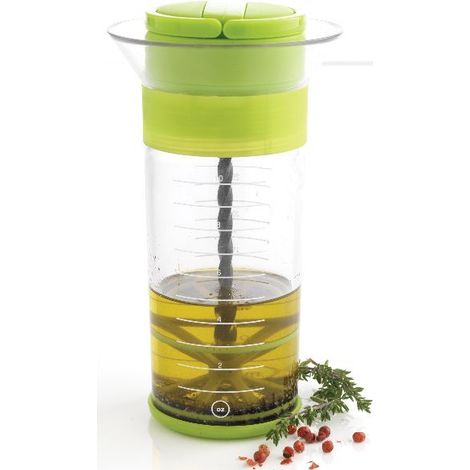 Mastrad Toupie de salsas color verde brillante 300 ml ergonómica