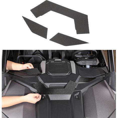 Der Carbonfaser-A-Aufsatz für die Front des Fahrzeugs ist für den Polaris RZR PRO XP 2021+ (OC08432) geeignet. (1/5)