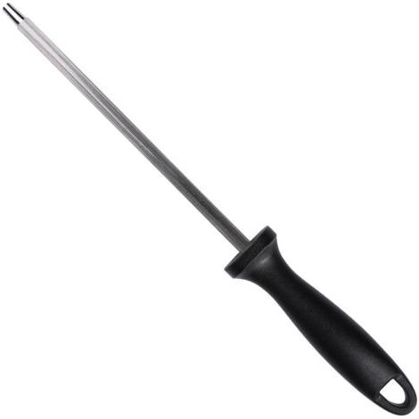 Fusil à Aiguiser en Acier Inoxydable 31.5 cm, Fusil a Aiguiser Professionnel, Fusil Affutage Couteaux Aiguiseur Couteaux Fusil avec Trou de Suspension, pour Maison, Cuisine (1/5)