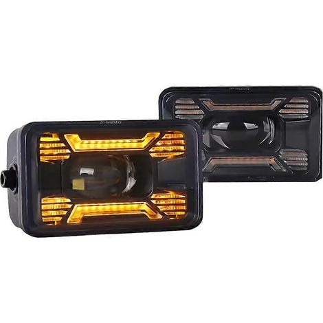 Lot de 2 phares antibrouillard spéciaux pour Ford F150 (2015-2016-2017-2018-2019) - Modification - Feux antibrouillard avant LEDJXLGV (1/5)