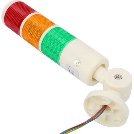 Industrielle Warnleuchte, 3-lagige LED-Anzeigeleuchte, klappbarer Alarmturm, 24 V DC (1/5)