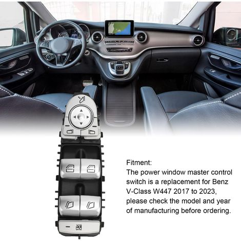 Interrupteur de Vitre Électrique Conducteur Gauche 4479054303 pour Mercedes‑Benz Classe V W447 (1/5)