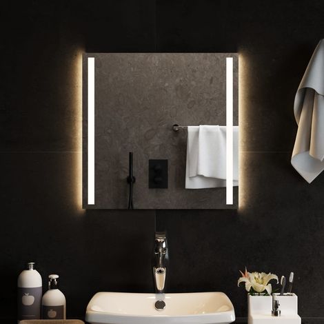 Miroir de salle de bain à LED Miroir de douche 50x50 cm 65172 (1/5)