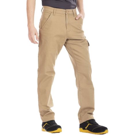 Pantaloni da lavoro Rica Lewis Carpenter Carp 531 beige - 50 (EU) (1/4)
