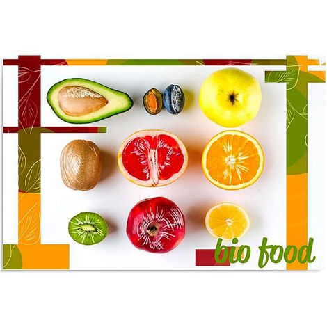 Tableau fruits de bois - 50 x 40 cm