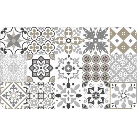 Tapis Déco Rectangle "Salou" 45x75cm Naturel (1/2)