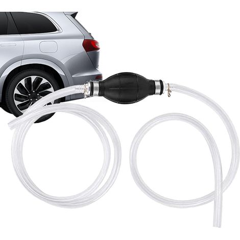 Pompe à essence manuelle pour automobile, pompe à liquide pour tuyaux automobiles - Outil de transfert d'huile portable, pompe à (1/5)