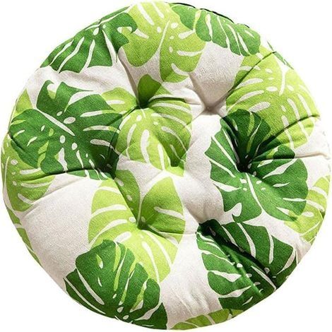 Rond Coussin de Chaise Galette de Chaise pour Maison Bureau Jardin Coussin Decoratif pour Terrasse Tatami Siège Intérieur Extérieur 4040cm (1/5)