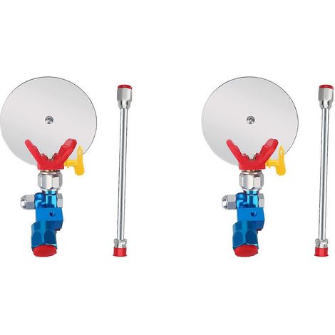 Outil de guidage de pulvérisation 2X avec rallonge de 30 cm et buse 217 pour la plupart des pistolets à peinture sans air de 22 mm (7/8 po). (1/5)