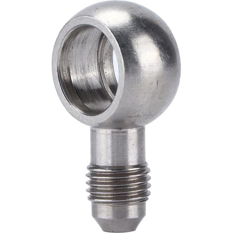 Raccord banjo adaptateur turbo 4AN vers M14 en acier inoxydable, pièce auto 414-02101-006, raccord fileté haute performance pour véhicules (1/5)
