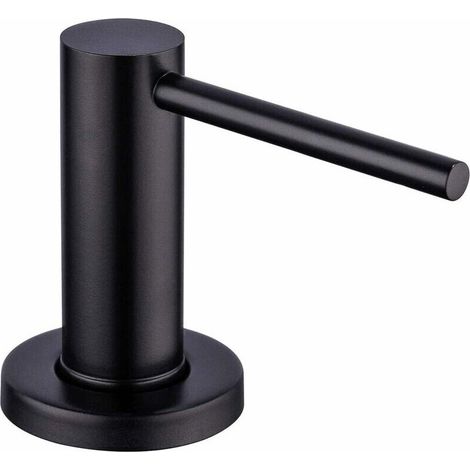 Schere 500ml Seifenspender, schwarz, Seifenpumpe für Küchenspüle