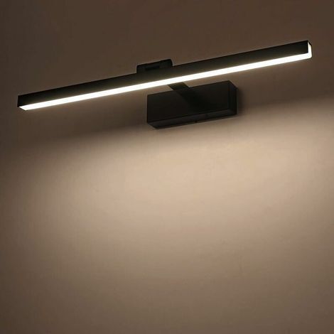 Moderne 12-W-LED-Badezimmerspiegelleuchte (4000 K, 1000 lm, Schwarz/Weiß) – für den Badezimmerbereich (1/5)