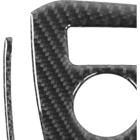 Fahrzeugmodifikation für Toyota Prius 2012-2015: Abdeckung für den Schalthebel aus Kohlefaser und Zierleisten für Rechtslenker (4-teiliges Set). (1/5)