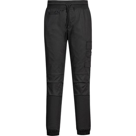 Jogging Stretch Chefs - XXL - Schwarz - Portwest