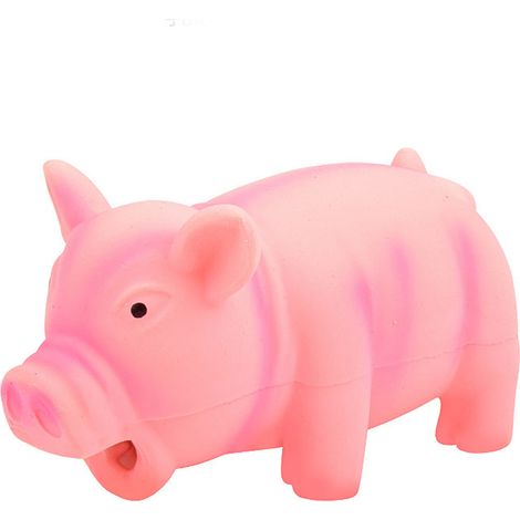 Latex-Schweinespielzeug mit Bissgeräusch, Hundekauspielzeug (1/5)