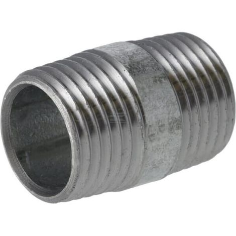 Racor galvanizado 1/2 " x 30 mm UNBRANDED FG231230