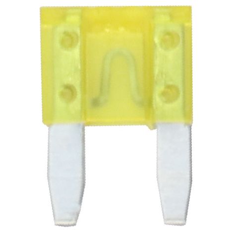 Fusible mini a broches - 20A (par 50)