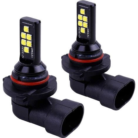 HB4 9006 LED-Lampen für Nebelscheinwerfer, SMD 3030 LEDs, Tagfahrlicht (DRL), kaltweiß 6000K (1/5)